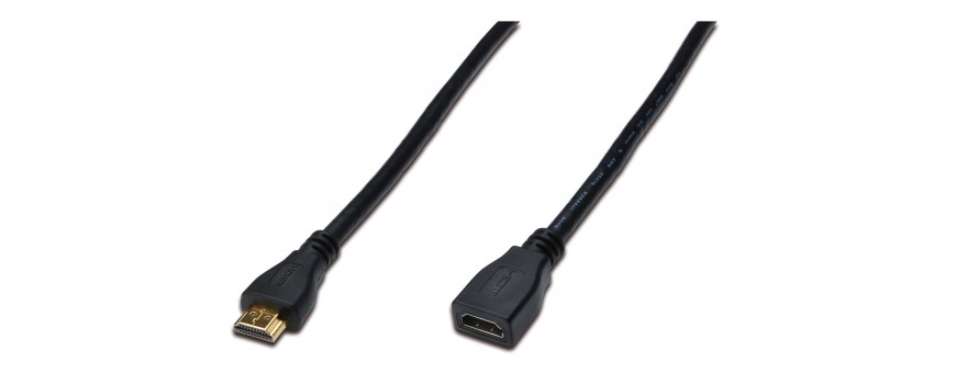 Cables adaptadores de HDMI extensores tipo A a A-Jack