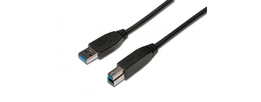 Cables USB 3.0 con conectores USB tipo A-B