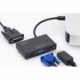 Conversor de cable A/V DisplayPort multipuerto 4 en 1 0,2 m, entrada: mDP+DP+HDMI+Tipo C+VGA, salida: HDMI, hasta 4 k, CE, b