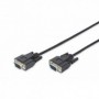 Cable de conexión de monitor VGA, HD15 M/M, 1,8 m, 3Coax/4C, negro