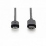 USB Type-C conexión cable, type C to micro B M/M, 3.0m, 3A, 480MB 2.0 Version, bl