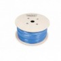 CAT 6A U-UTP installation cable, 500 MHz Eca (EN 50575), AWG 23/1, 305 m drum, simplex, color blue