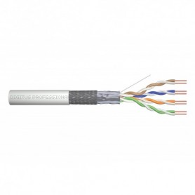 CAT 5e SF-UTP installation cable, 100 MHz Eca (PVC), AWG 24/1, 305 m paper box, simplex, color grey