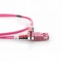 Cable de conexión DIGITUS de fibra óptica, LC a SC multimode OM4 - 50/125 µ, Duplex, color RAL4003 Longitud de 5m