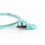 Cable de conexión de fibra óptica DIGITUS, SC a SC multimode 50/125 µ, Duplex Longitud de 2m, clase OM3