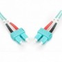Cable de conexión de fibra óptica DIGITUS, SC a SC multimode 50/125 µ, Duplex Longitud de 3m, clase OM3