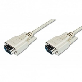 Cable de conexión de monitor VGA, HD15 M/M, 1.8m, 3CF/4C, be