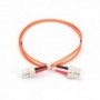 Cable de conexión de fibra óptica DIGITUS, SC a SC multimode, OM2, 50/125 µ, Duplex Longitud de 1m