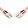 Cable de conexión de fibra óptica DIGITUS, SC a SC multimode, OM2, 50/125 µ, Duplex, longitud de 5 m