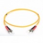 Cable de conexión de fibra óptica DIGITUS, ST a ST OS2, modo único 09/125 µ, Duplex, Longitud de 2 m