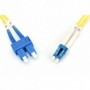 Cable de conexión DIGITUS de fibra óptica, LC a SC OS2, modo único 09/125 µ, Duplex, Longitud de 3m