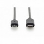 USB Type-C conexión cable, type C to micro B M/M, 1,8 m, 3 A, 480 MB, 2.0 Version, bl