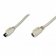Cable alargador PS/2, miniDIN6 M/F, 2.0m, be