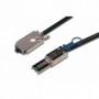 SAS conexión cabe, Infiniband - mini SAS 26 pin 1.00m,CU, AWG28, 2xshielded, M/M